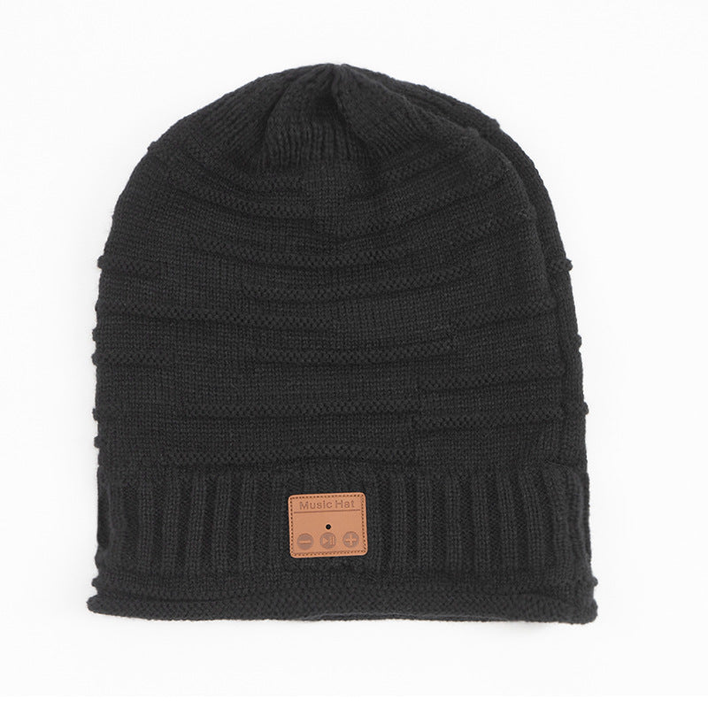 Wireless bluetooth knitted hat
