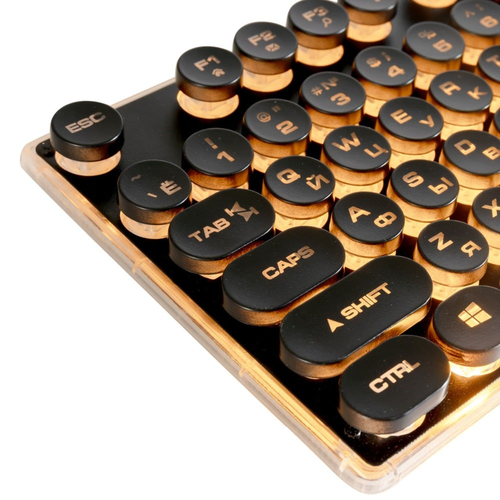 K100 manipulator feel wired keyboard