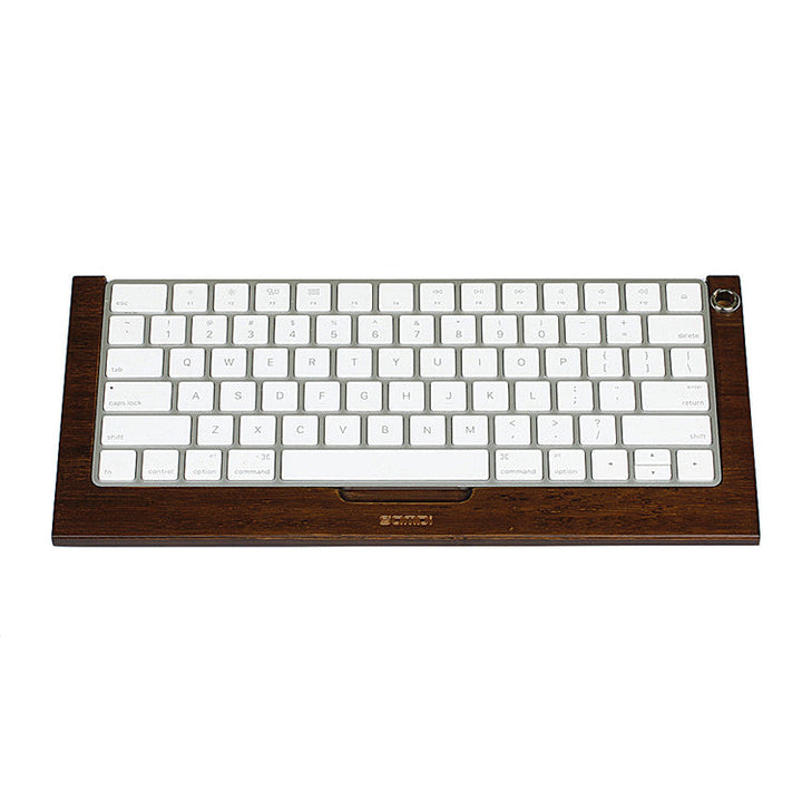 Wooden Bluetooth Keyboard for Stylish Wireless Typing Use