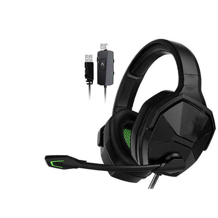 Wired Headworn Gaming Headphones for Immersive Game Audio