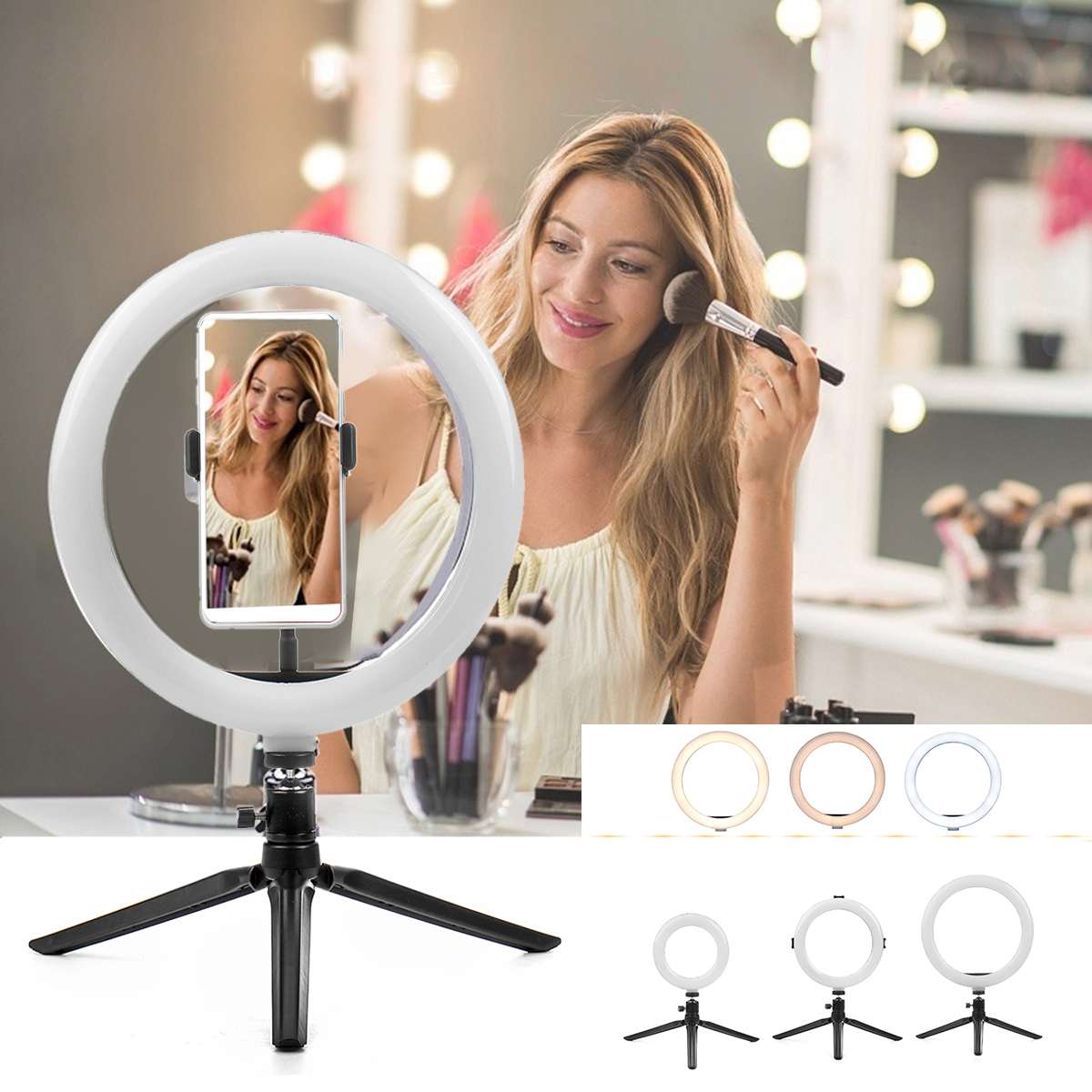 Transform Your Content with the Compatible with Apple Beauty Light Fill Light Tripod