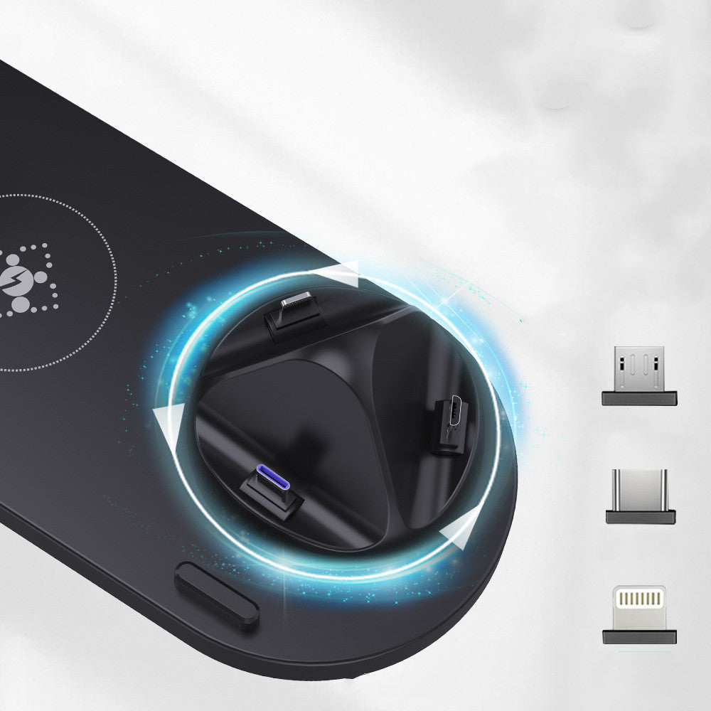 Experience the Future of Charging with the Plastic 3 In 1 Wireless Charger Stand Fast
