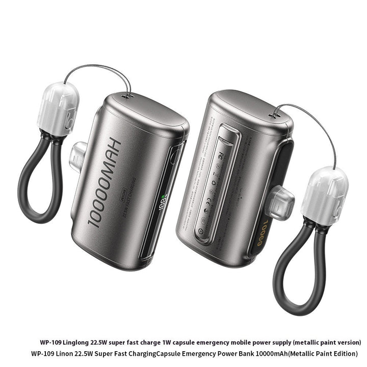 Discover the Portable Mini Capsule Power Bank