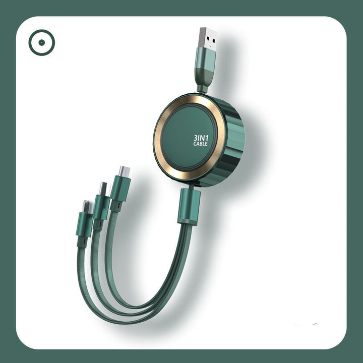 Three In One Mobile Phone Charging Cable: A Must-Have for Every Tech Lover