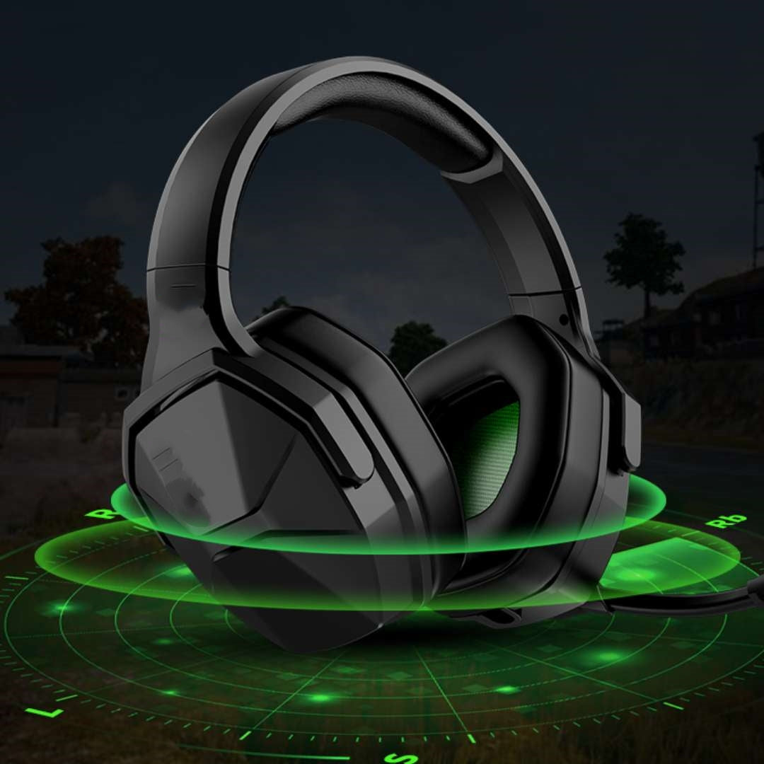 Wired Headworn Gaming Headphones