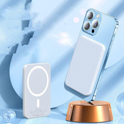 Portable High-capacity Wireless Fast Charging Power Bank
