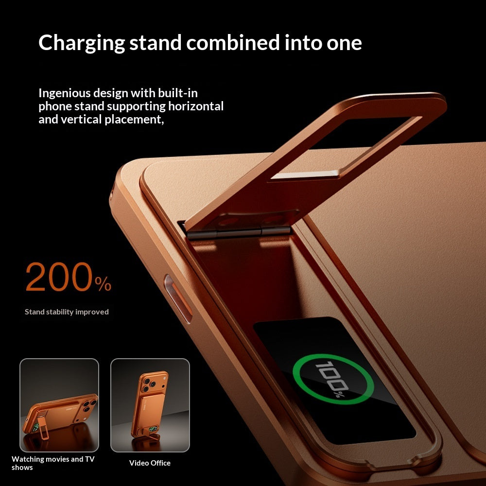 Color Screen Stand And Wireless Magnetic Charging