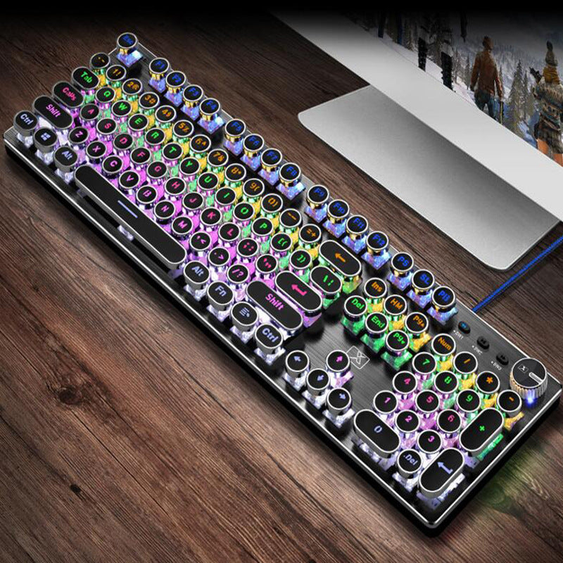 Mechanical 104 Anti-ghosting Luminous Keyboard
