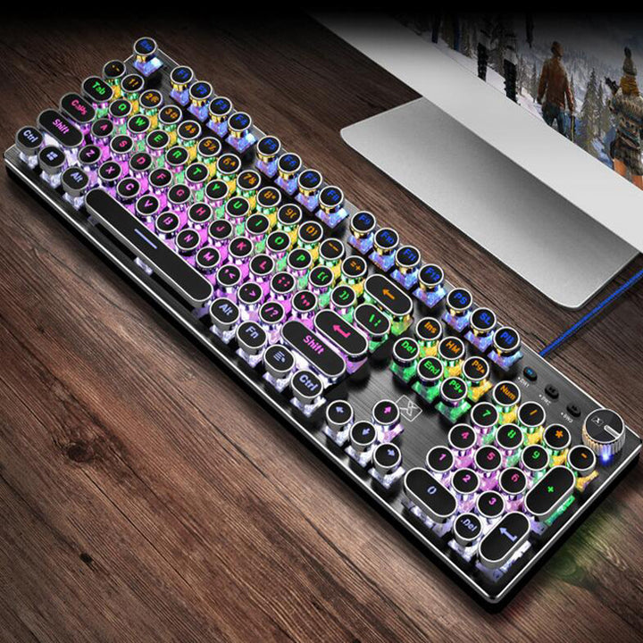 Mechanical 104 Anti-ghosting Luminous Keyboard