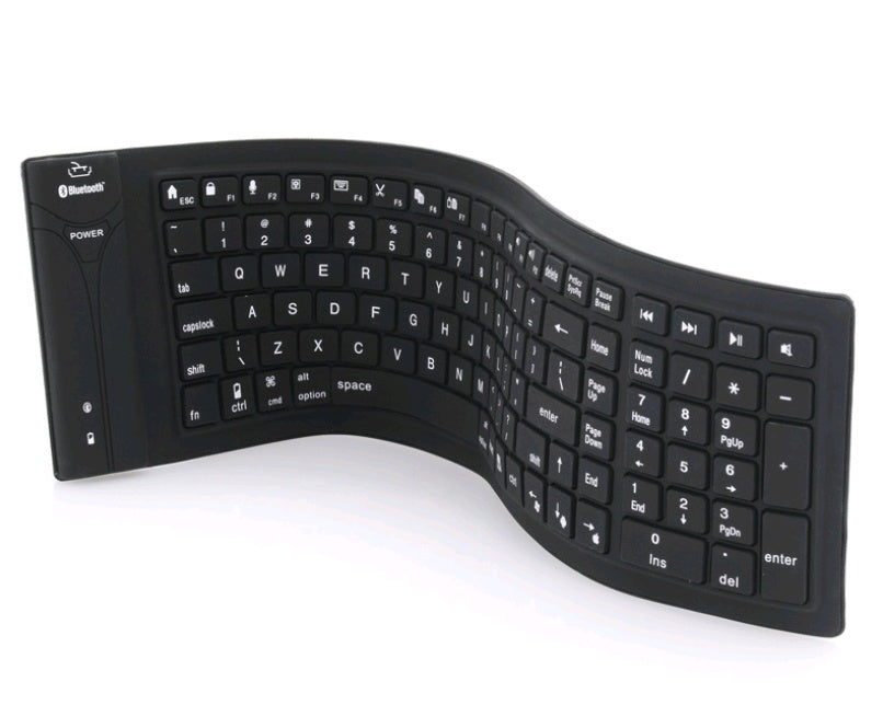 Bluetooth folding silicone keyboard Waterproof