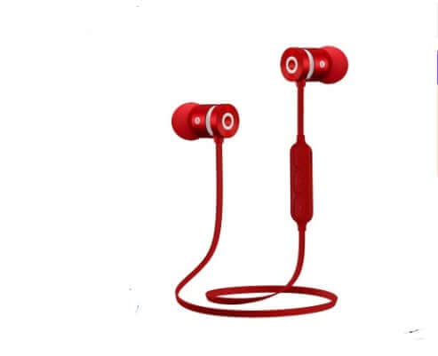 Metal Magnetic Sports Bluetooth Headset for Running Gym Use