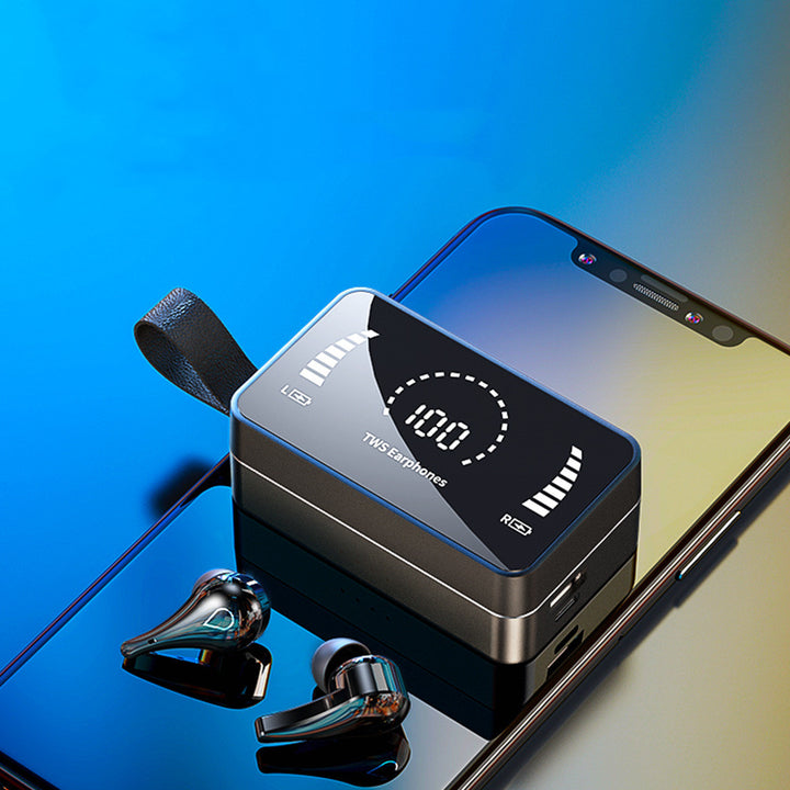 3500mAh Charging Box Earbuds with Mic Headset