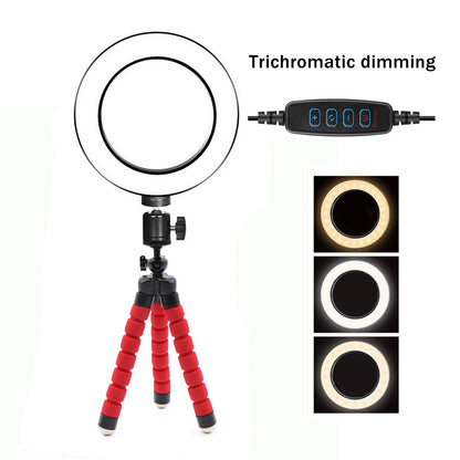Octopus Tripod 6 Inch Ring Light