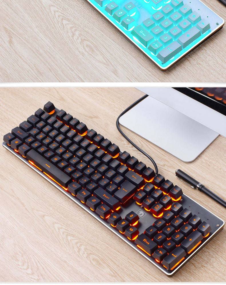 Manipulator Punk Retro Luminous Keyboard
