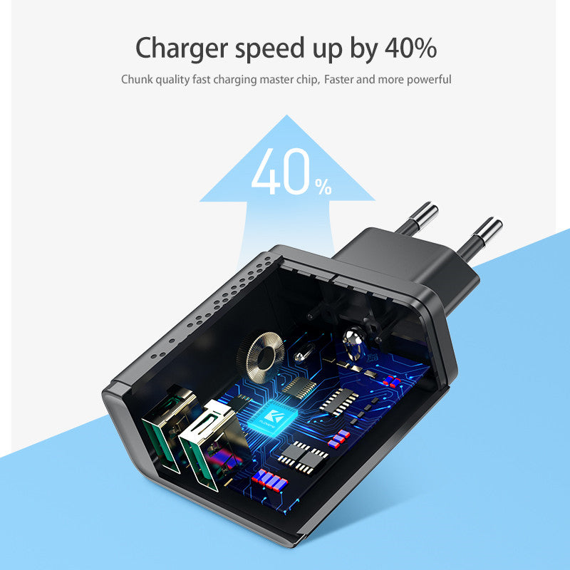 Mobile Phone 2.4A Charging Head 5V2.4A Power Adapter