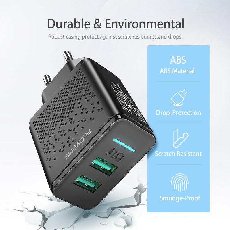 Mobile Phone 2.4A Charging Head 5V2.4A Power Adapter