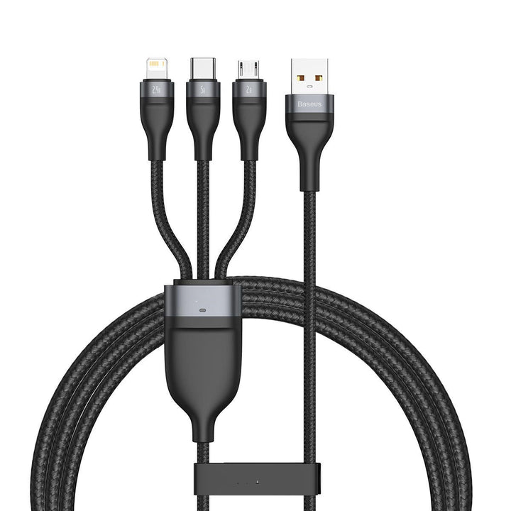USB Three-port Mobile Phone Charging Cable