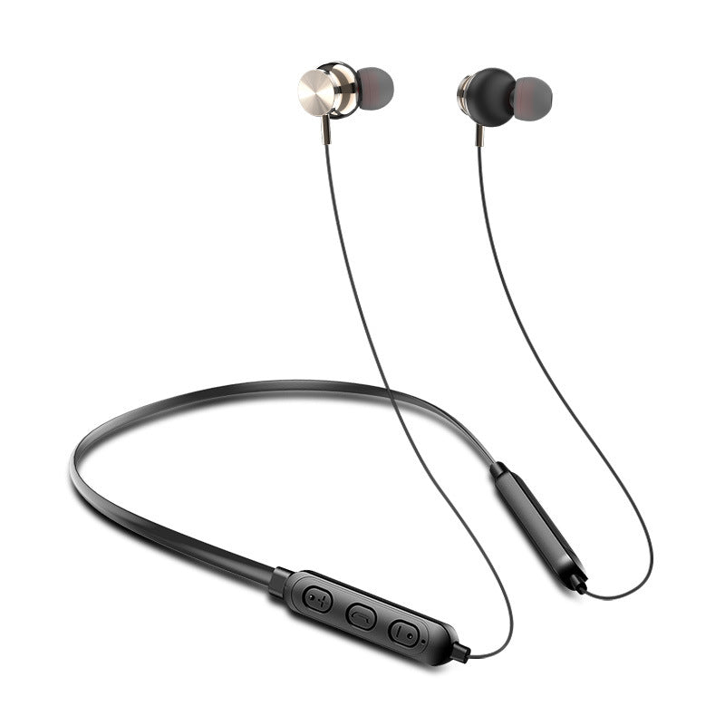 Neck magnetic wireless headset