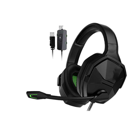 Wired Headworn Gaming Headphones
