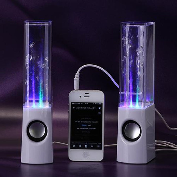 LED Light Fountain Speaker Family Party