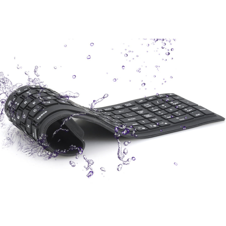 Bluetooth folding silicone keyboard Waterproof