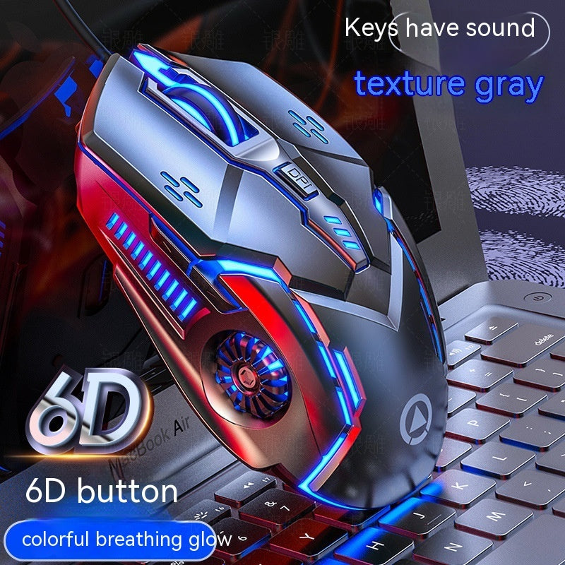 Wired Mouse Luminous Game E-sports