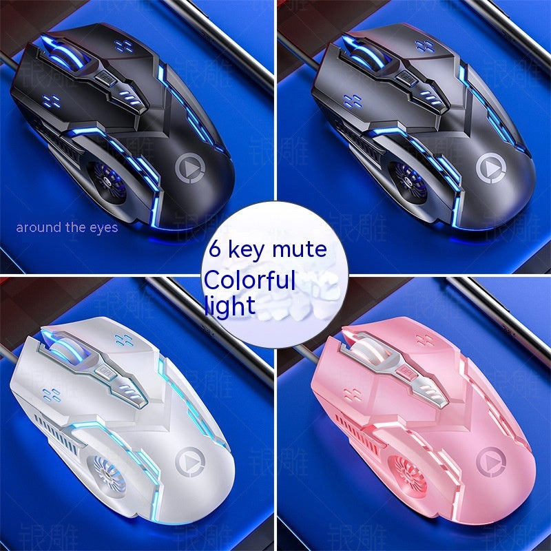 Wired Mouse Luminous Game E-sports