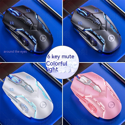 Wired Mouse Luminous Game E-sports