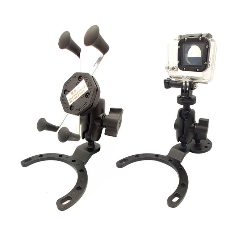 Adjustable Motorcycle GPS Phone Camera Bracket