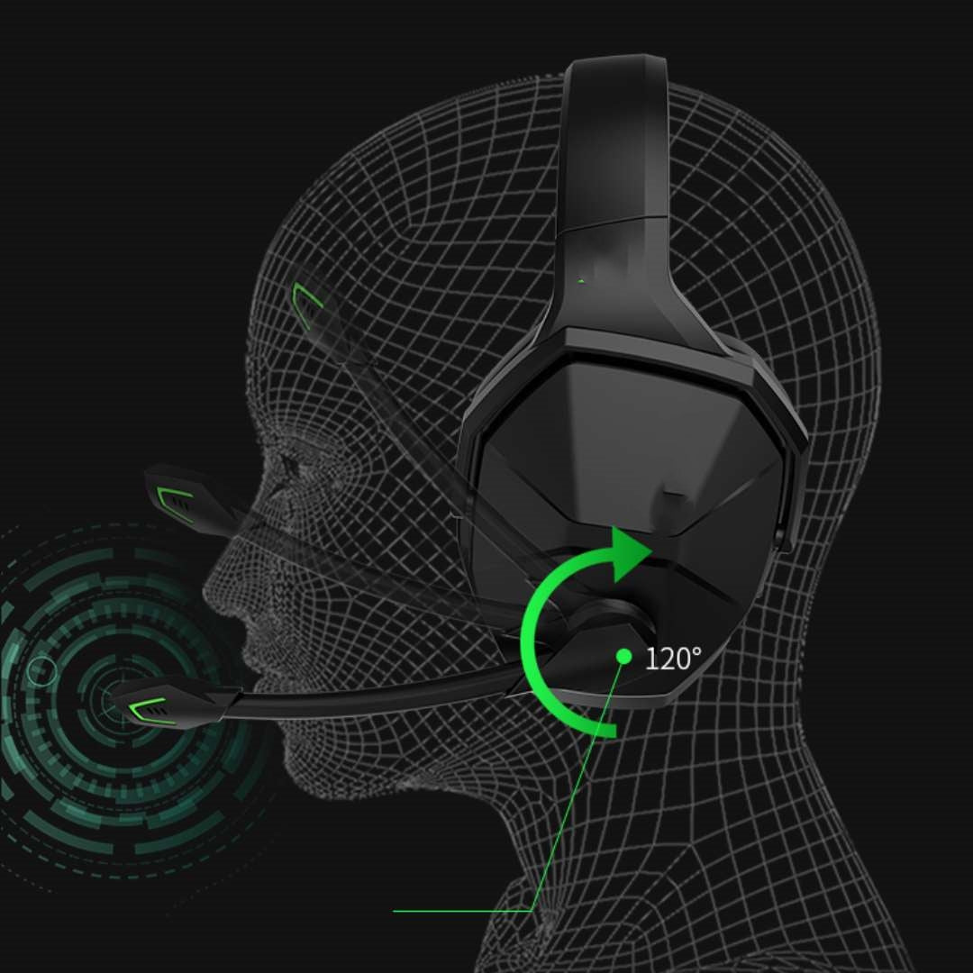 Wired Headworn Gaming Headphones
