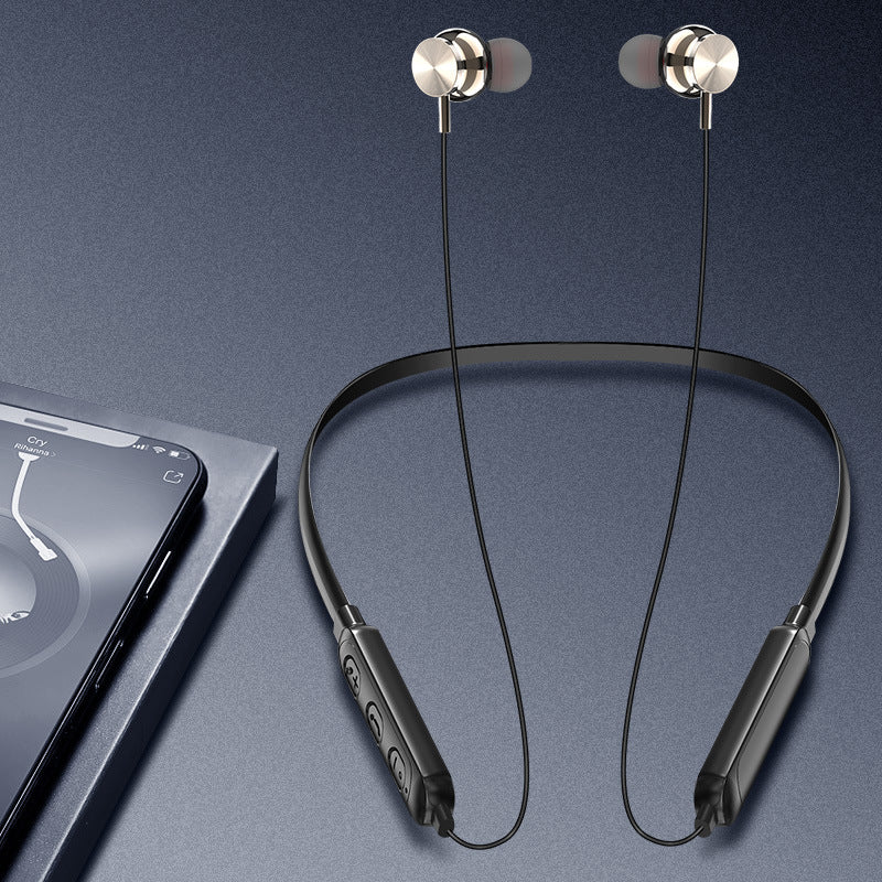 Neck magnetic wireless headset