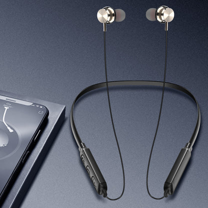 Neck magnetic wireless headset