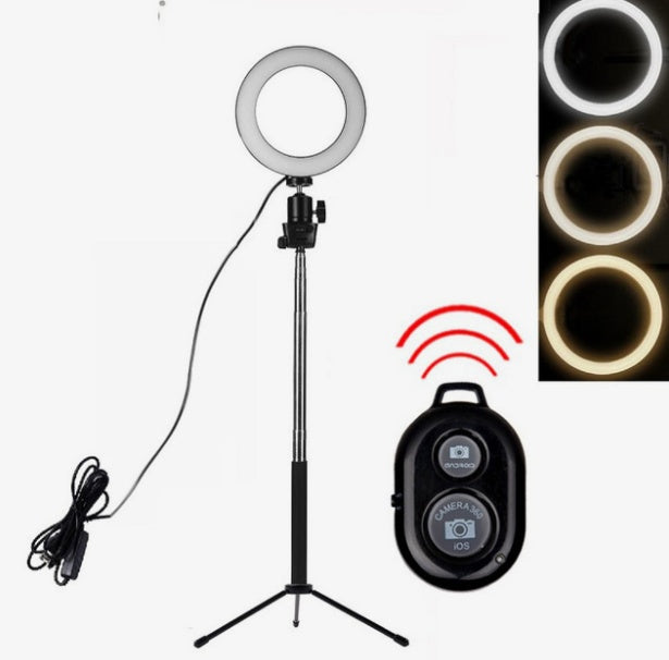 Compatible with Apple Lifting LED ring light