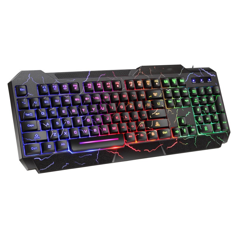 4D Mouse Keyboard Luminous Game Set