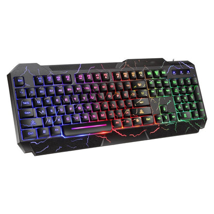4D Mouse Keyboard Luminous Game Set