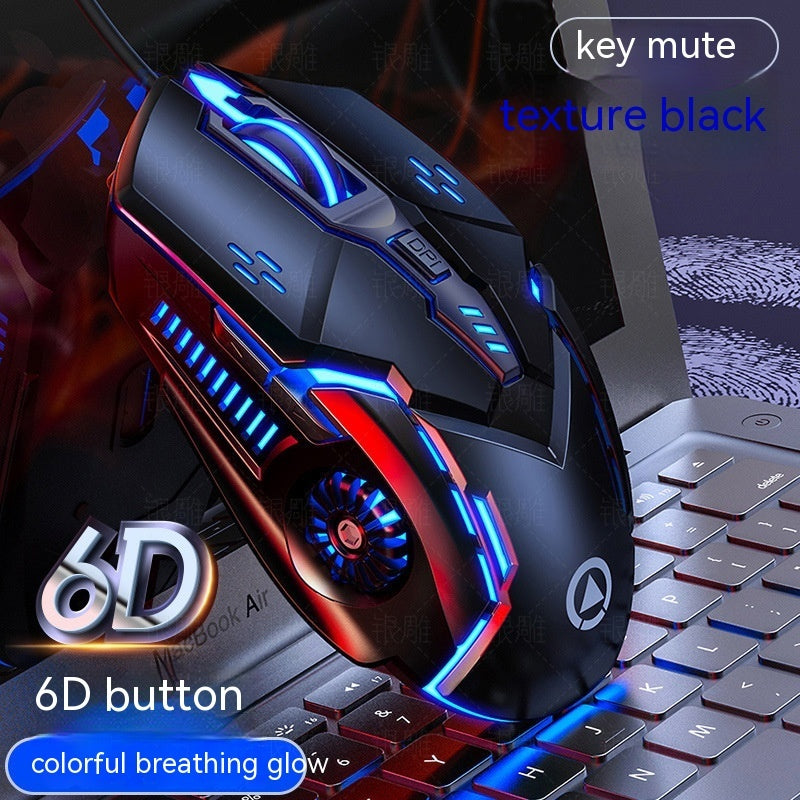 Wired Mouse Luminous Game E-sports