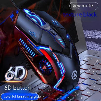 Wired Mouse Luminous Game E-sports