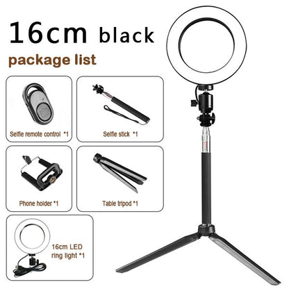 Compatible with Apple, Tripod Fill Ring Light