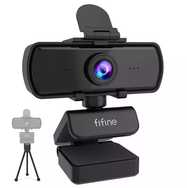 1440p Webcam With Microphone Tripod