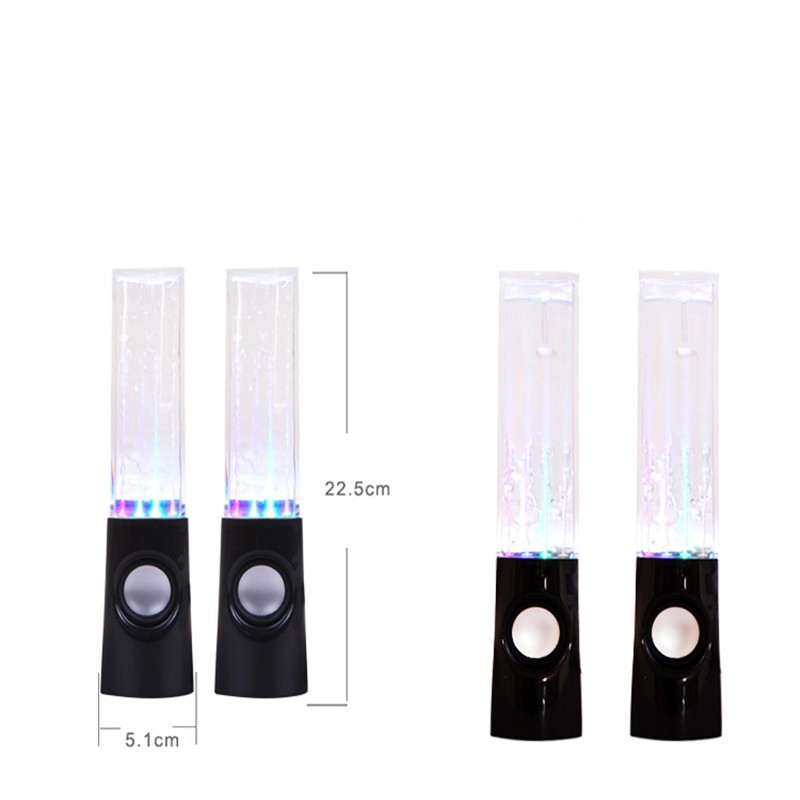 LED Light Fountain Speaker Family Party