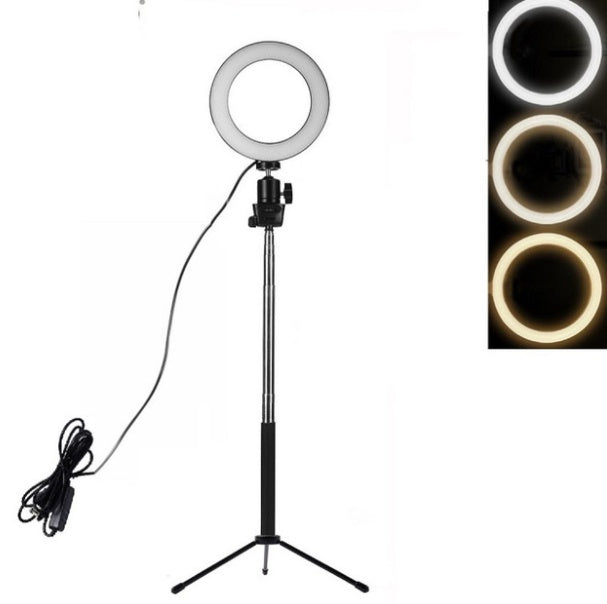 Compatible with Apple Lifting LED ring light