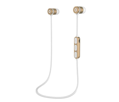 Metal Magnetic Sports Bluetooth Headset for Running Gym Use