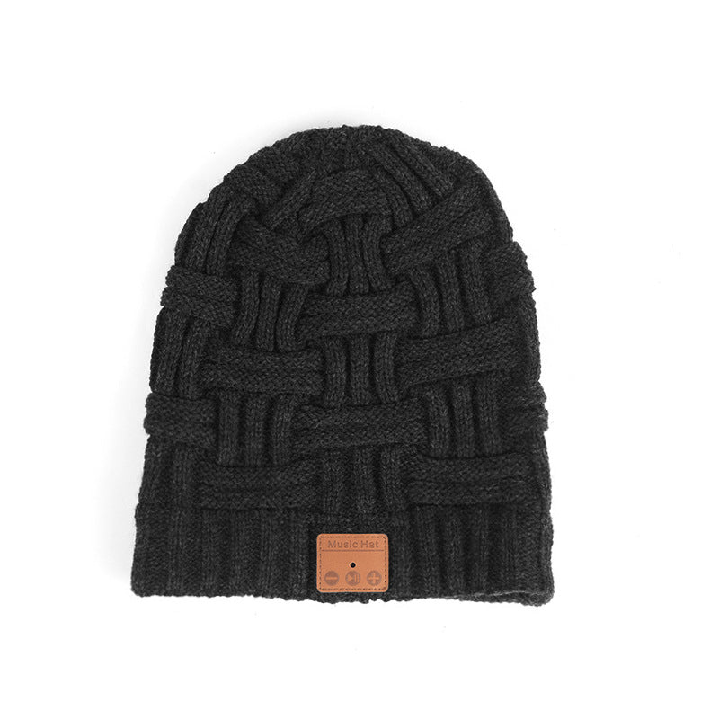 Wireless bluetooth knitted hat