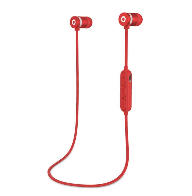 Metal Magnetic Sports Bluetooth Headset for Running Gym Use