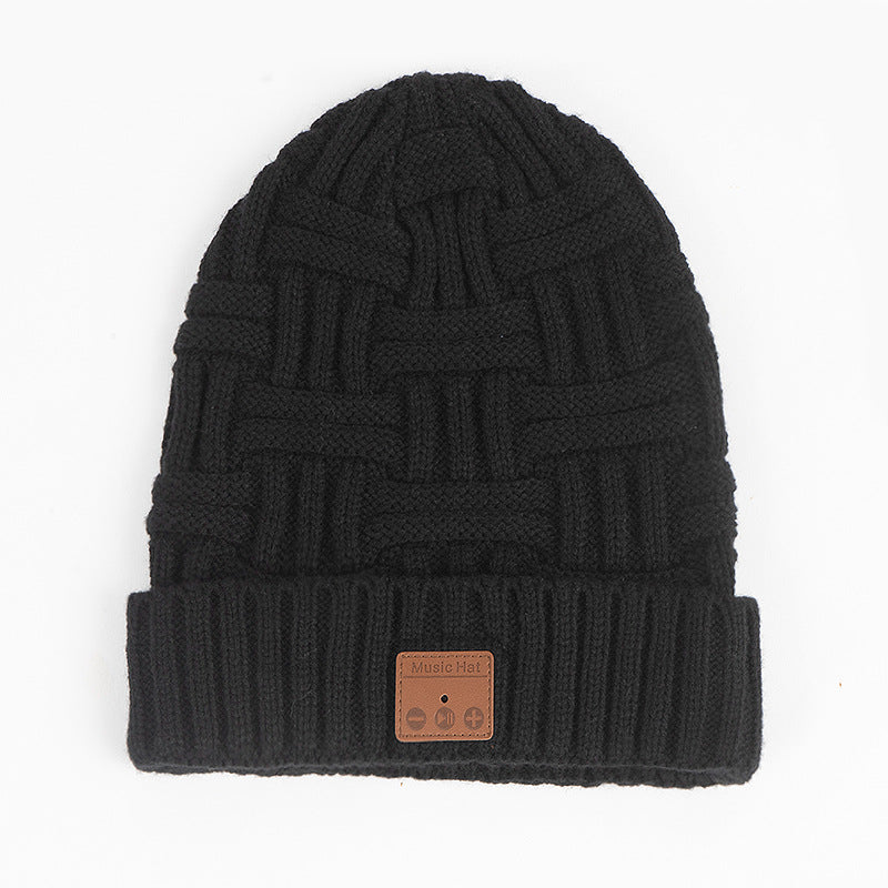 Wireless bluetooth knitted hat