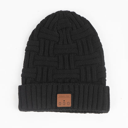 Wireless bluetooth knitted hat