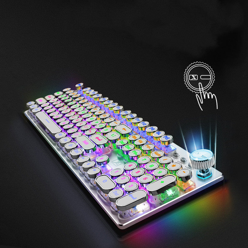 Mechanical 104 Anti-ghosting Luminous Keyboard
