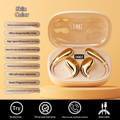 Noise-canceling Wireless Bluetooth Earbuds