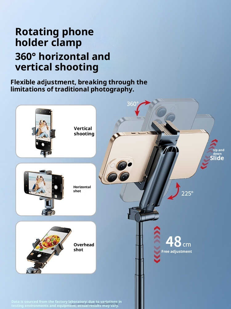 Selfie Stick Mobile Phone Holder Floor Tripod