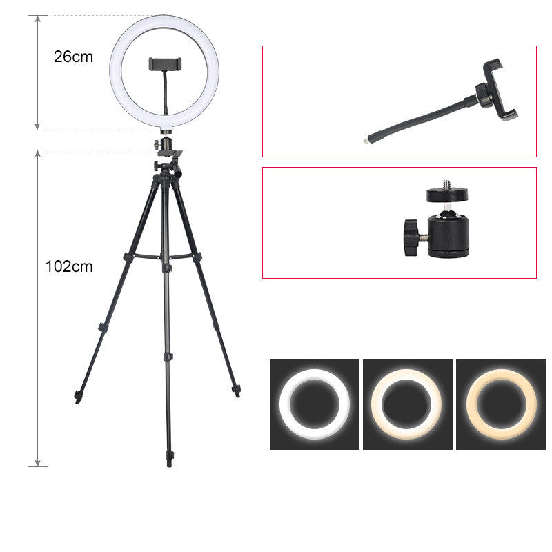 Compatible with Apple Phone Ring Light Tripod